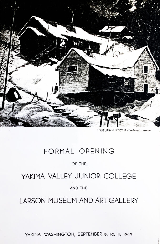 Formal Opening of Larson Gallery